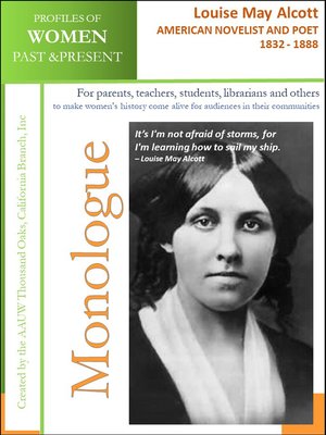 cover image of Profiles of Women Past & Present – Louisa May Alcott (1832-1888)